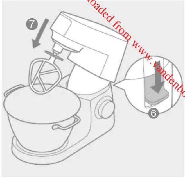 KENWOOD Chef Titanium XL KVL80 - TYPE KVC70 (Chef) TYPE KVL80 (Chef XL) - 4