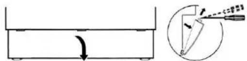 SMEG LSIA147 - Débrancher la machine. - 2