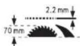 BOSCH GTS 18V216 Professional - 3601M440B0 - 1