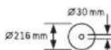 BOSCH GTS 18V216 Professional - Symbols and their meaning - 5