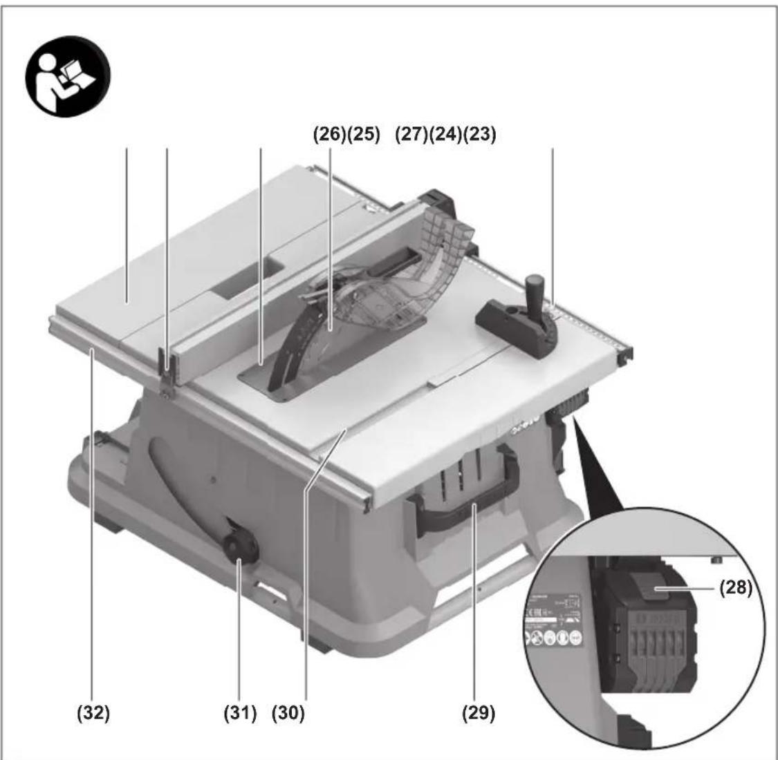 BOSCH GTS 18V216 Professional - 5