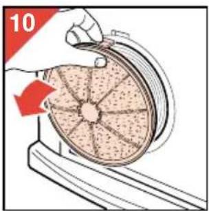PHILIPS HR4322 - Esisuodattimen ja Rota-suodattimen puhdistus - 1