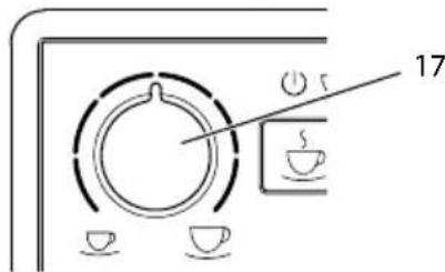 MELITTA Purista F230101 - Setting the coffee quantity - 1
