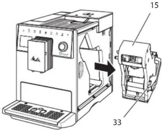 MELITTA CI Touch F630101 - Pulizia dell'unità bollitore - 2