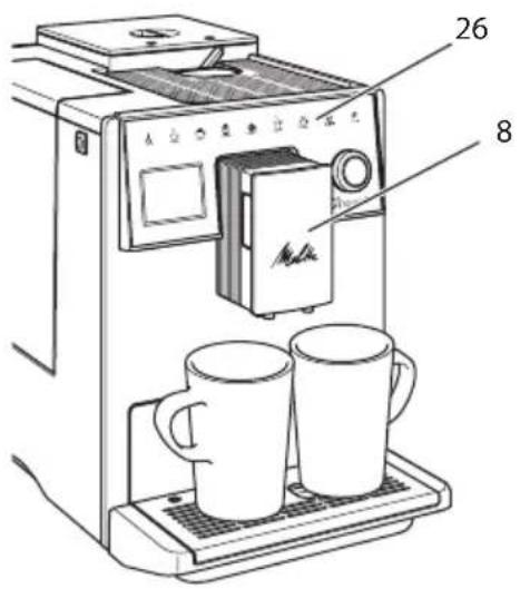 MELITTA CI Touch F630101 - Aynı anda iki içecek hazırlanması - 3