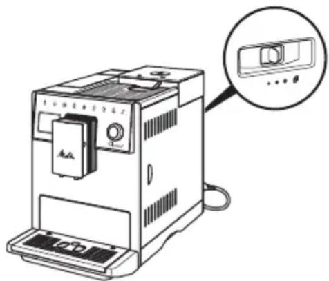 MELITTA CI Touch F630101 - Stille inn malegrad - 1