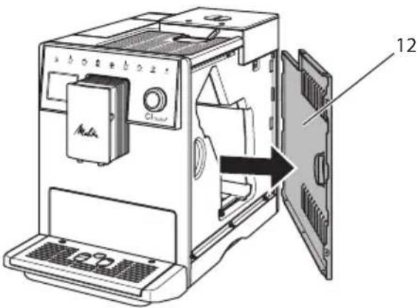 MELITTA CI Touch F630101 - Rengjøre kokegruppe - 1