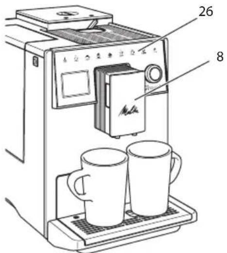 MELITTA CI Touch F630101 - Informacija - 1