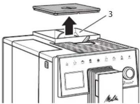 MELITTA CI Touch F630101 - Ved brug af uegnede kaffesorter kan de klistre fast i kværnen. - 1