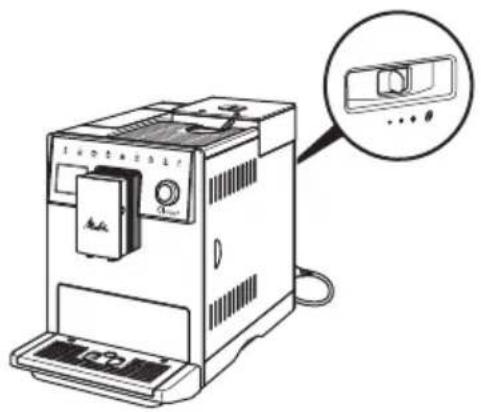 MELITTA CI Touch F630101 - Öğütme derecesinin ayarlanması - 1