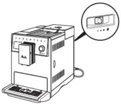 MELITTA CI Touch F630101 - Настройка тонкости помола - 1