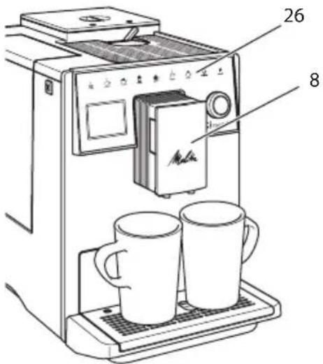 MELITTA CI Touch F630101 - i Informatie - 1