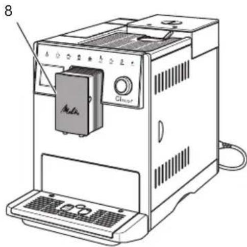 MELITTA CI Touch F630101 - ① 亻旦 - 1