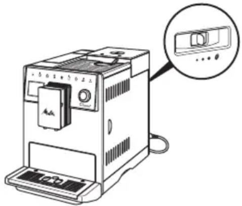 MELITTA CI Touch F630101 - Ustawianie stopnia zmielenia - 1