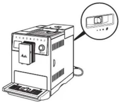 MELITTA CI Touch F630101 - Ställa in malningsgrad - 1