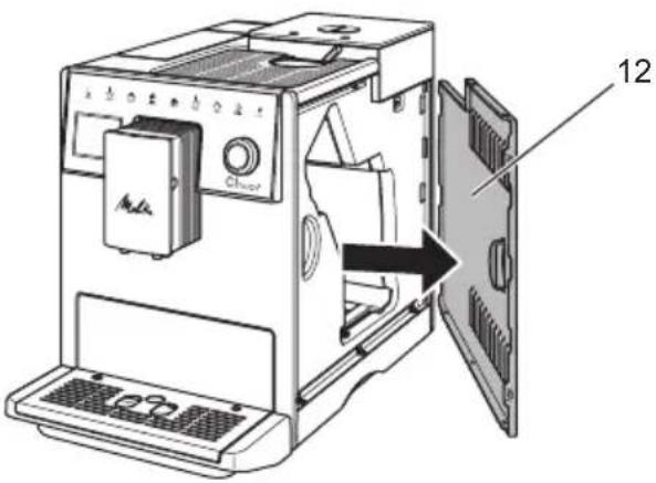 MELITTA CI Touch F630101 - 추출장치 세척하기 - 1