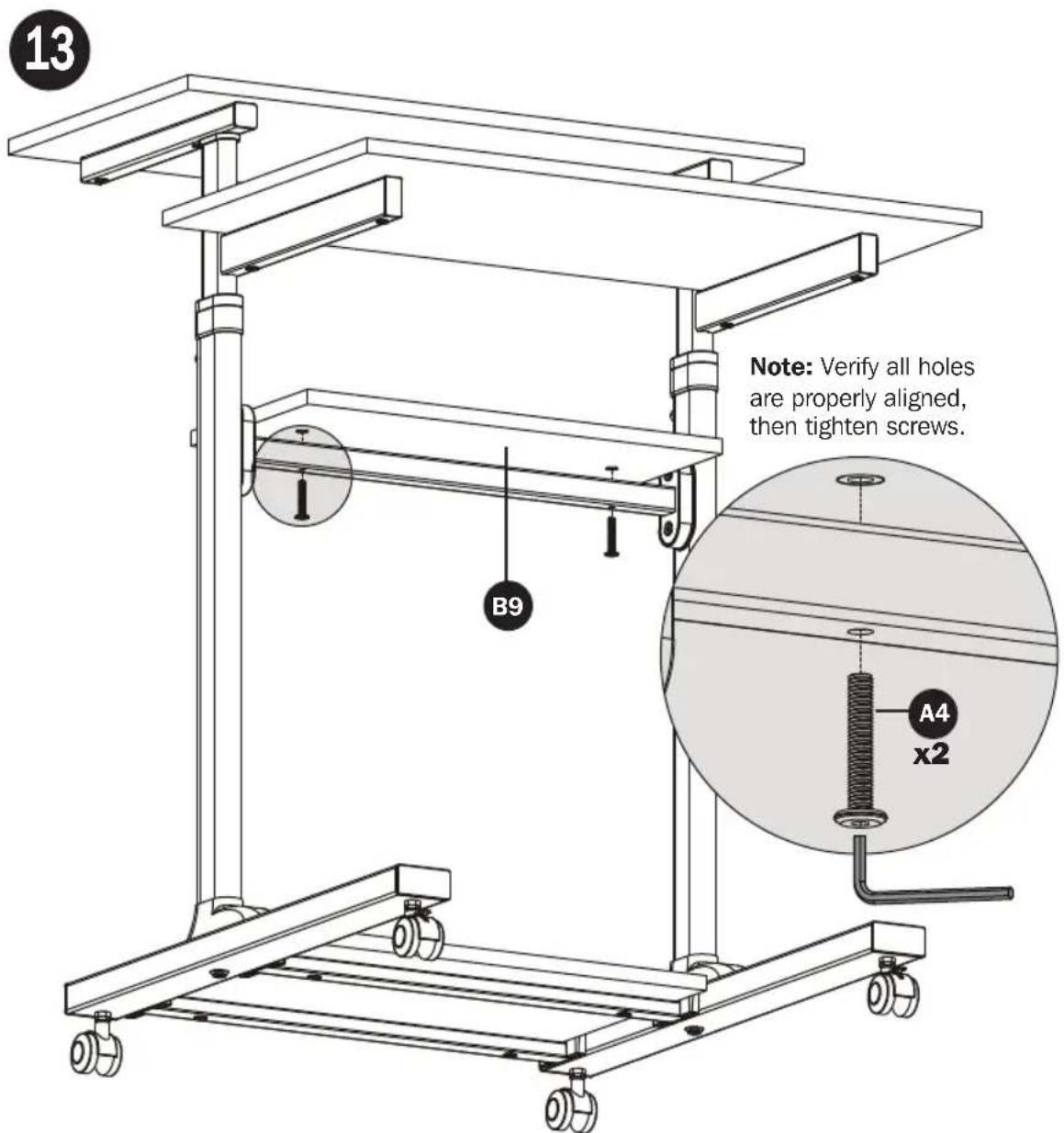 Tripp Lite WorkWise WWSSRC - Assembly - 1