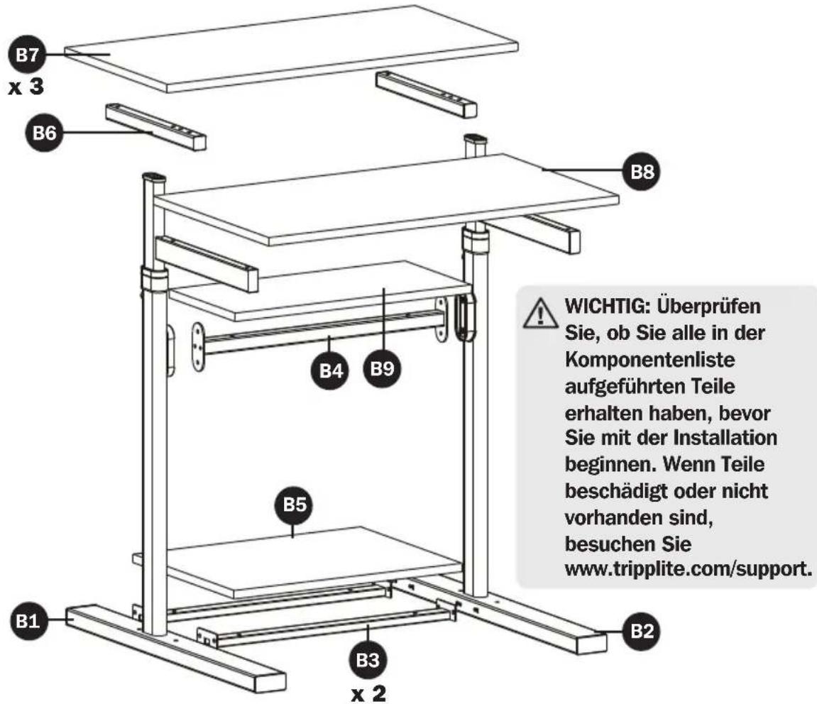 Tripp Lite WorkWise WWSSRC - Komponentenliste - 1