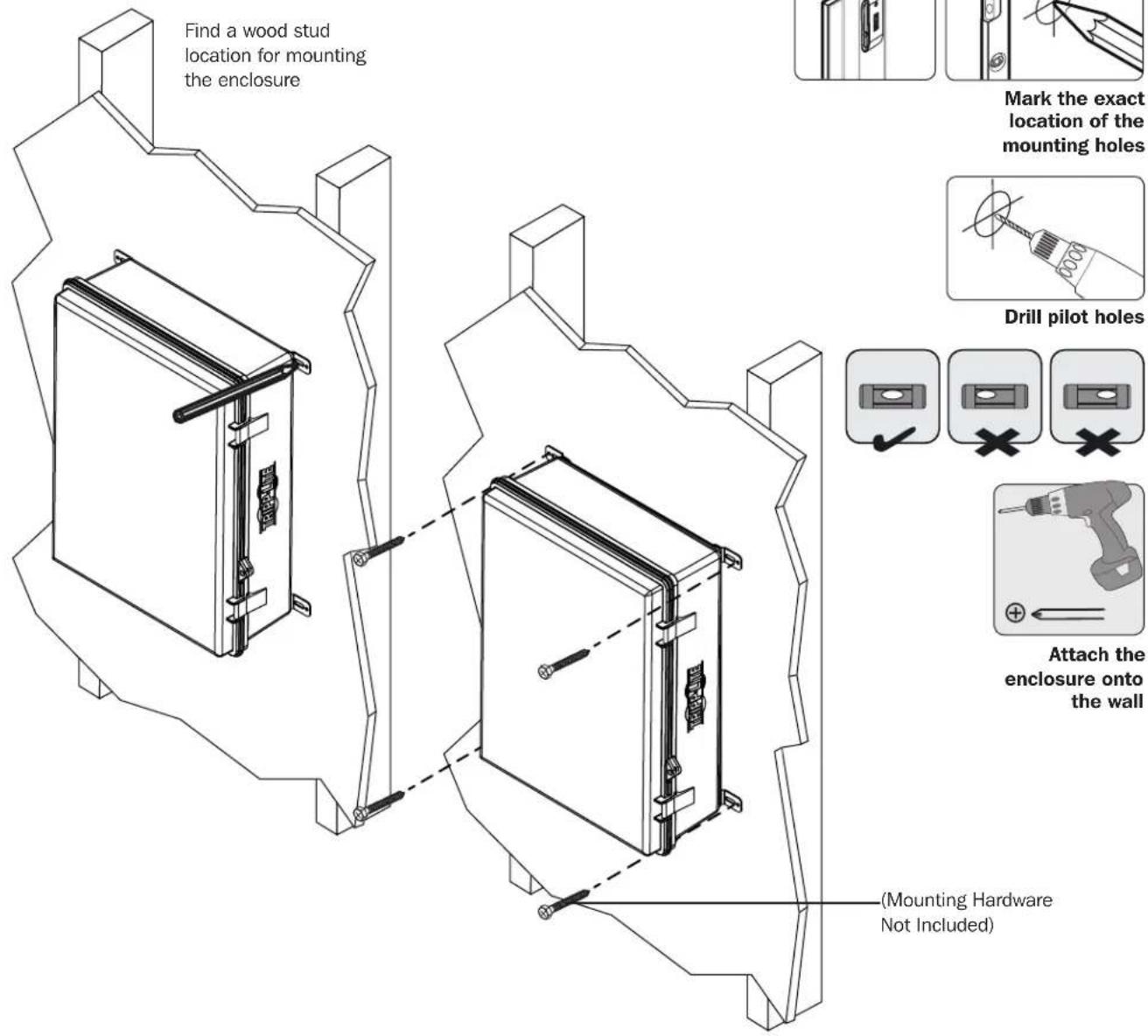 Tripp Lite EN1511N4LATCH - Installation - 1