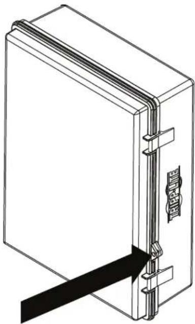 Tripp Lite EN1511N4LATCH - Asegure la Cubierta del Gabinete - 1