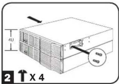 Tripp Lite SmartOnline BP192V12RT3US - Montaje (Rack de 2 Postes o Torre) - 25