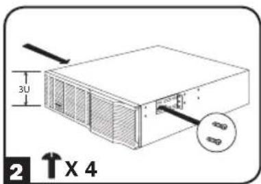Tripp Lite SmartOnline BP192V12RT3US - Montaje (Rack de 2 Postes o Torre) - 22