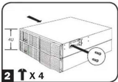 Tripp Lite SmartOnline BP192V12RT3US - Montaje (Rack de 2 Postes o Torre) - 6