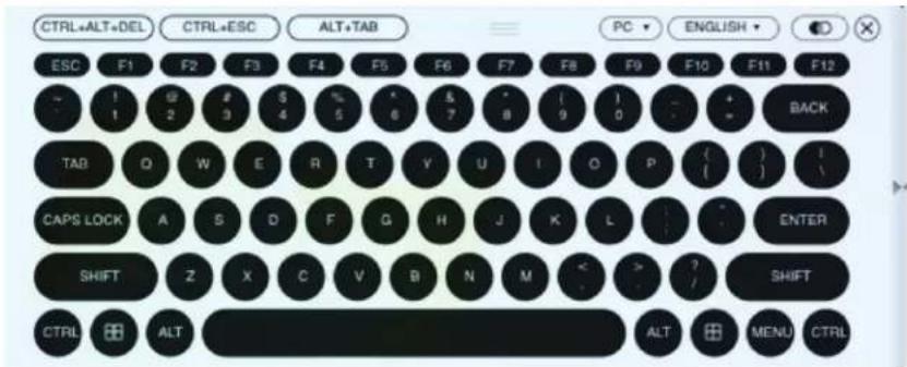 Tripp Lite B032VU1 - Teclado en Pantalla - 1