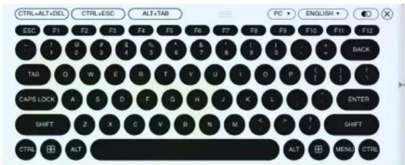 Tripp Lite B032VU1 - On-Screen Keyboard - 1