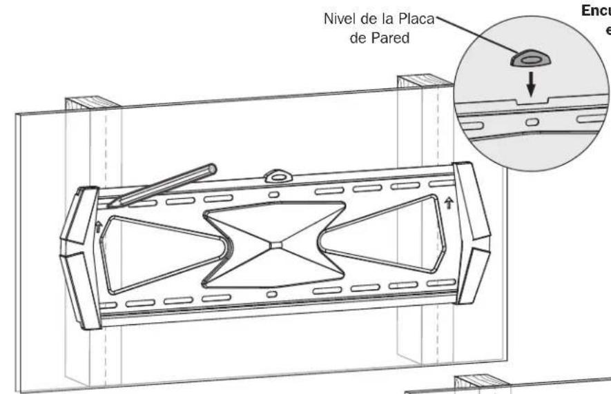 Nivel de la Placa de Pared Encu e