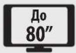 Tripp Lite DWFSC3780MUL - Неподвижный кронштейн для настенного крепления плоских и вогнутых экранов (в противокражном исполнении) - 2