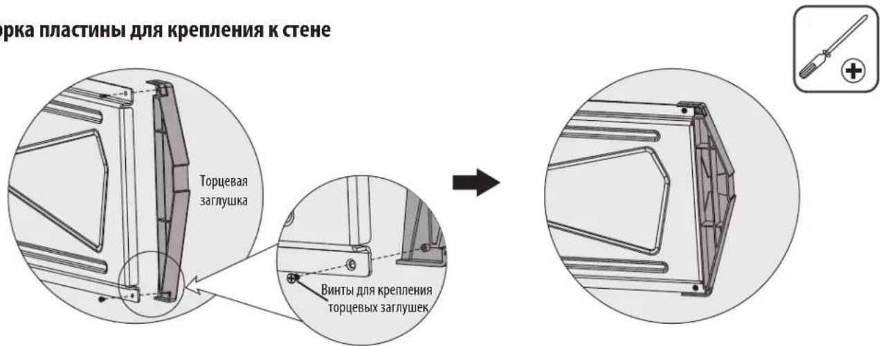 ørka пластины для крепления к стене Торцевая заглушка Винты для крепления торцевых заглушек