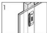 Tripp Lite DWFSC3780MUL - 2A Mount on Wood Stud Wall - 2