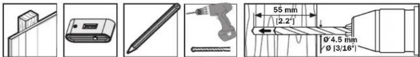 Tripp Lite DWFSC3780MUL - Instalación en Pared con Entramado de Madera - 1