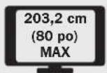 Tripp Lite DWFSC3780MUL - Montage mural fixe pour écrans plats ou incurvés – version sécurité - 2