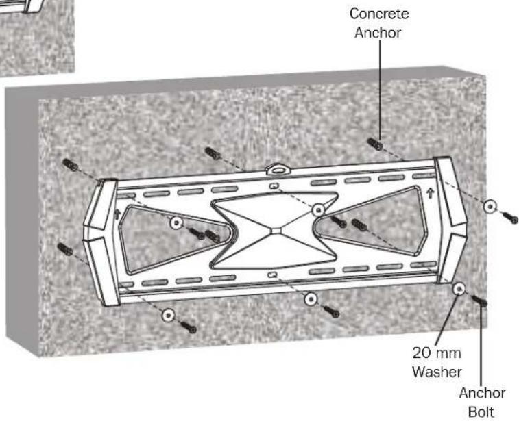 Concrete Anchor 20 mm Washer Anchor Bolt