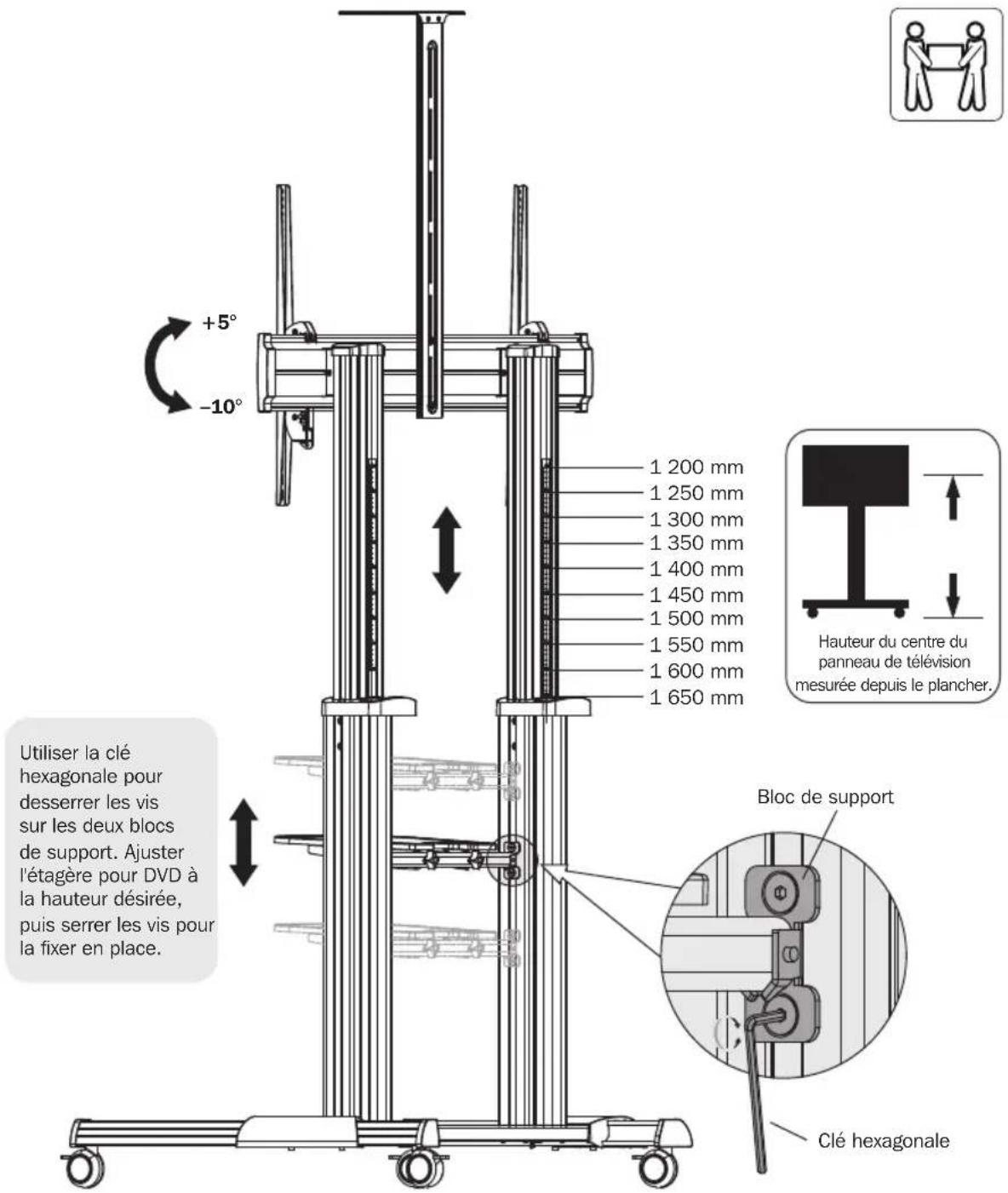 Tripp Lite DMCS60100XX - Ajuste - 10