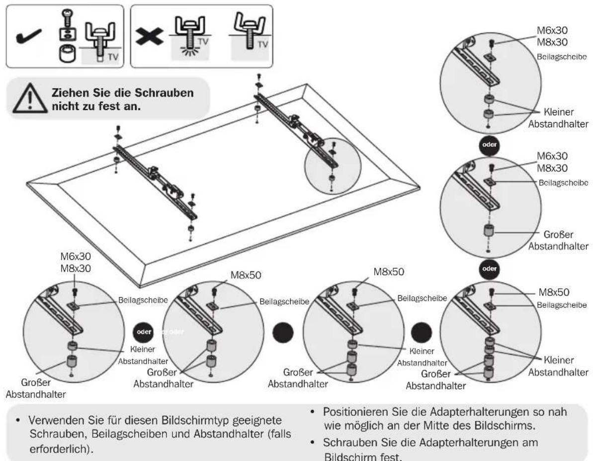Tripp Lite DMCS60100XX - Für Bildschirme mit vertiefter Rückseite oder Zugriff auf A/V-Eingänge - 1
