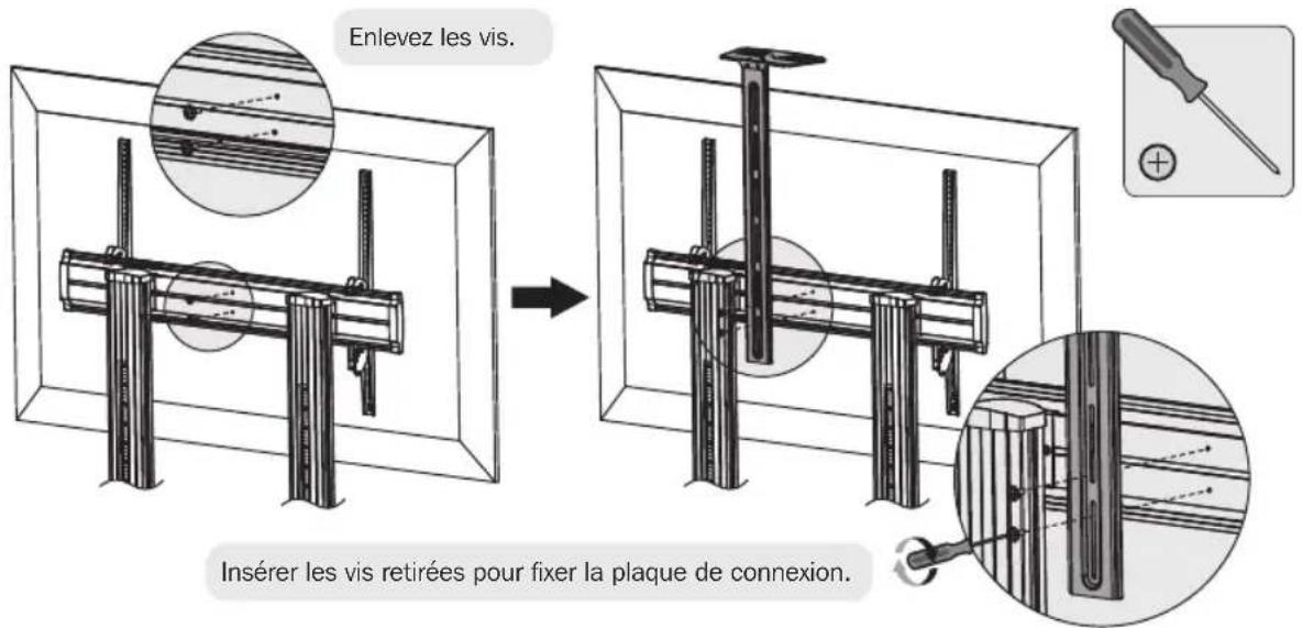 Tripp Lite DMCS60100XX - Fixer l'ensemble de l'étagère pour caméra à la plaque universelle. - 1