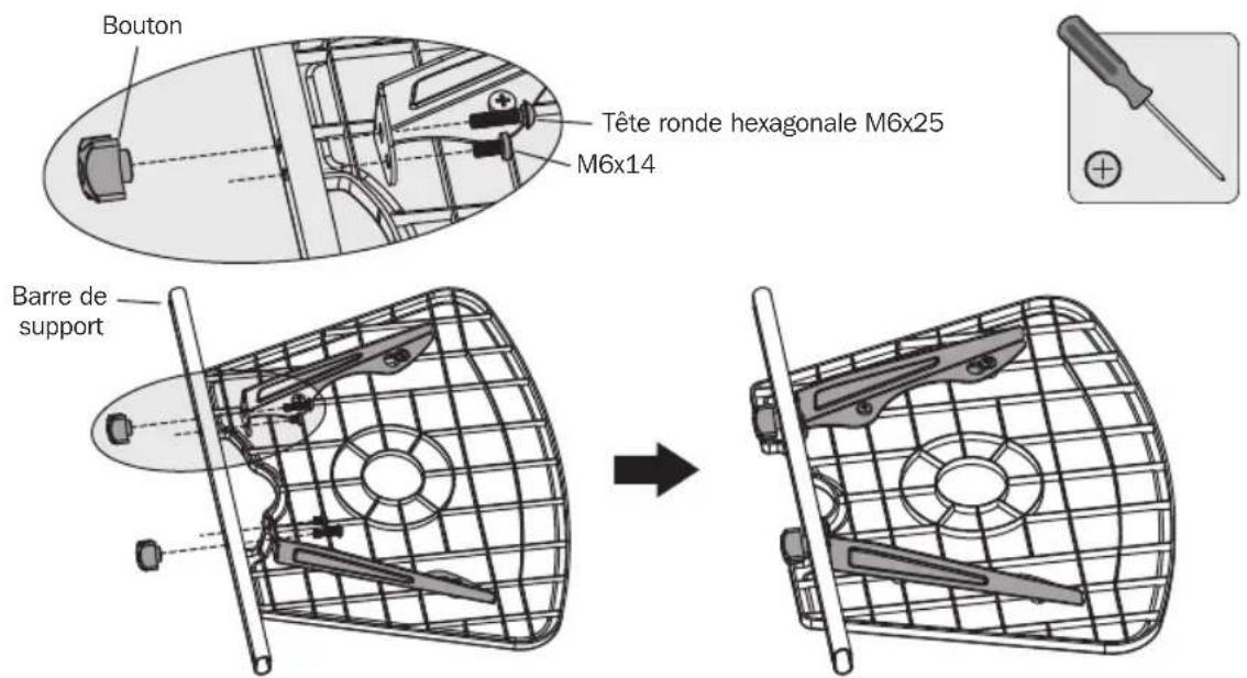 Tripp Lite DMCS60100XX - Fixer les colonnes à la base. - 7