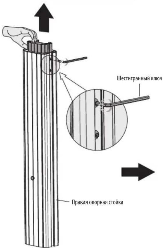 Tripp Lite DMCS60100XX - Регулировка высоты опорных стоек - 2