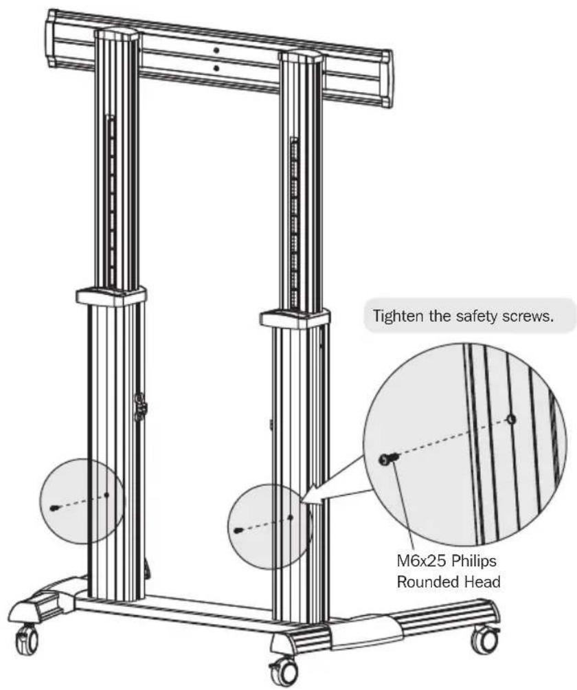 Tripp Lite DMCS60100XX - Attach Columns to Base - 5