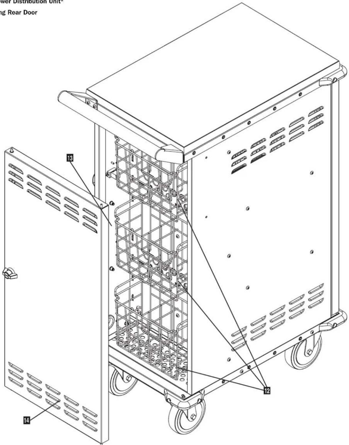 Tripp Lite CSC27AC - Rear View - 1