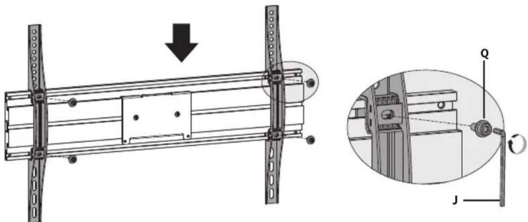 Tripp Lite DMCS3270XP - Installation der Adapterhalterungen - 2