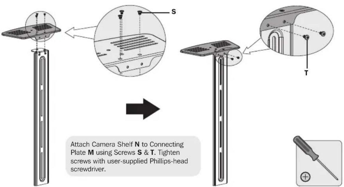 Tripp Lite DMCS3270XP - Installing the DVD Shelf - 3