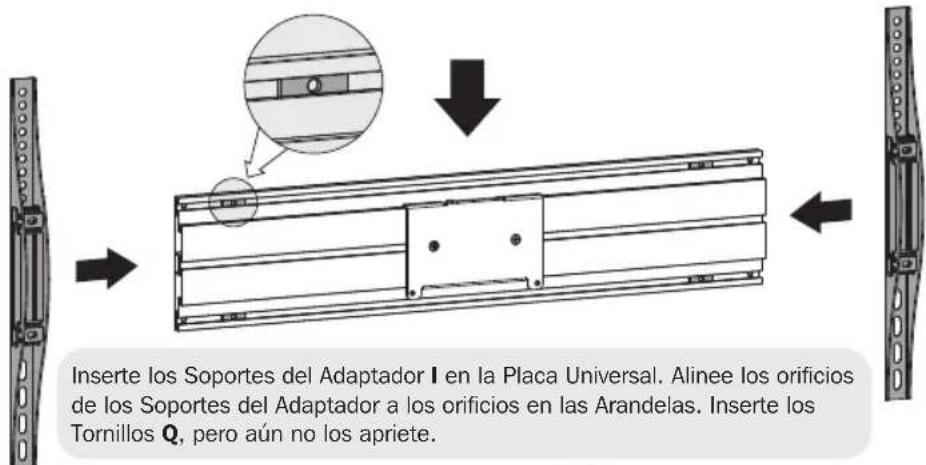 Technical diagram showing a mechanical assembly with an arrow indicating direction and a magnified inset highlighting a component labeled Q and Y.