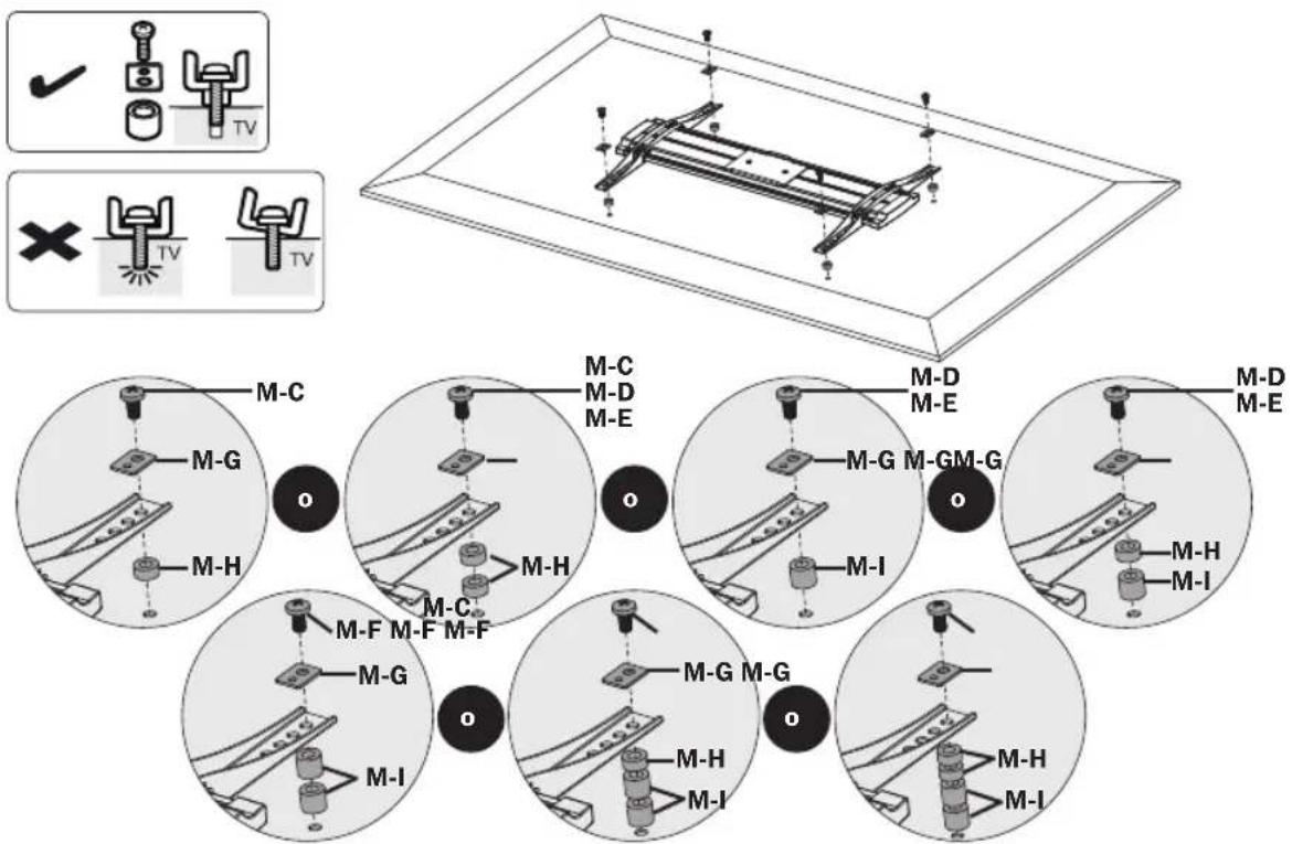 Tripp Lite DMCS3270XP - Instalación de los Soportes Adaptadores - 3