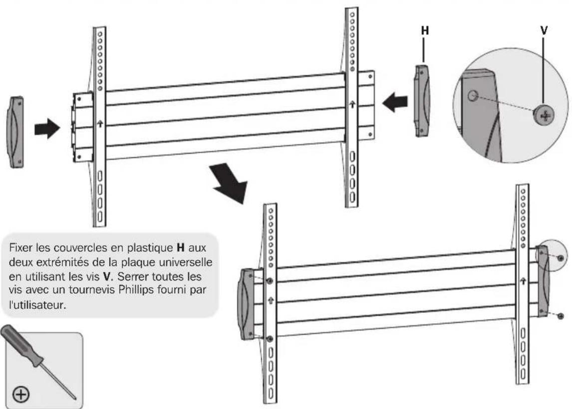 Tripp Lite DMCS3270XP - Installation des supports d'adaptateur - 3
