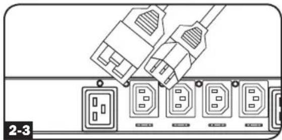 Tripp Lite PDU3VS6H50 - Procédures de rétention du cordon en option - 2