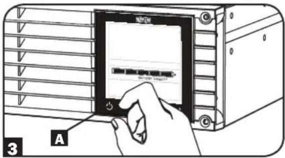 Tripp Lite SmartPro SMC15002URM - Turn the UPS ON. - 3